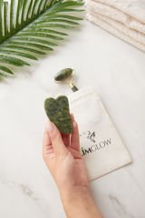 Yeşim Gua Sha Yüz Masaj Taşı