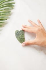 Yeşim Gua Sha Yüz Masaj Taşı