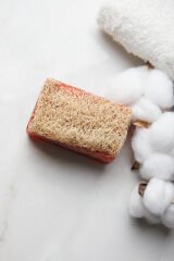 Doğal Kabak Lifli Çilek Sabunu (120 gr)